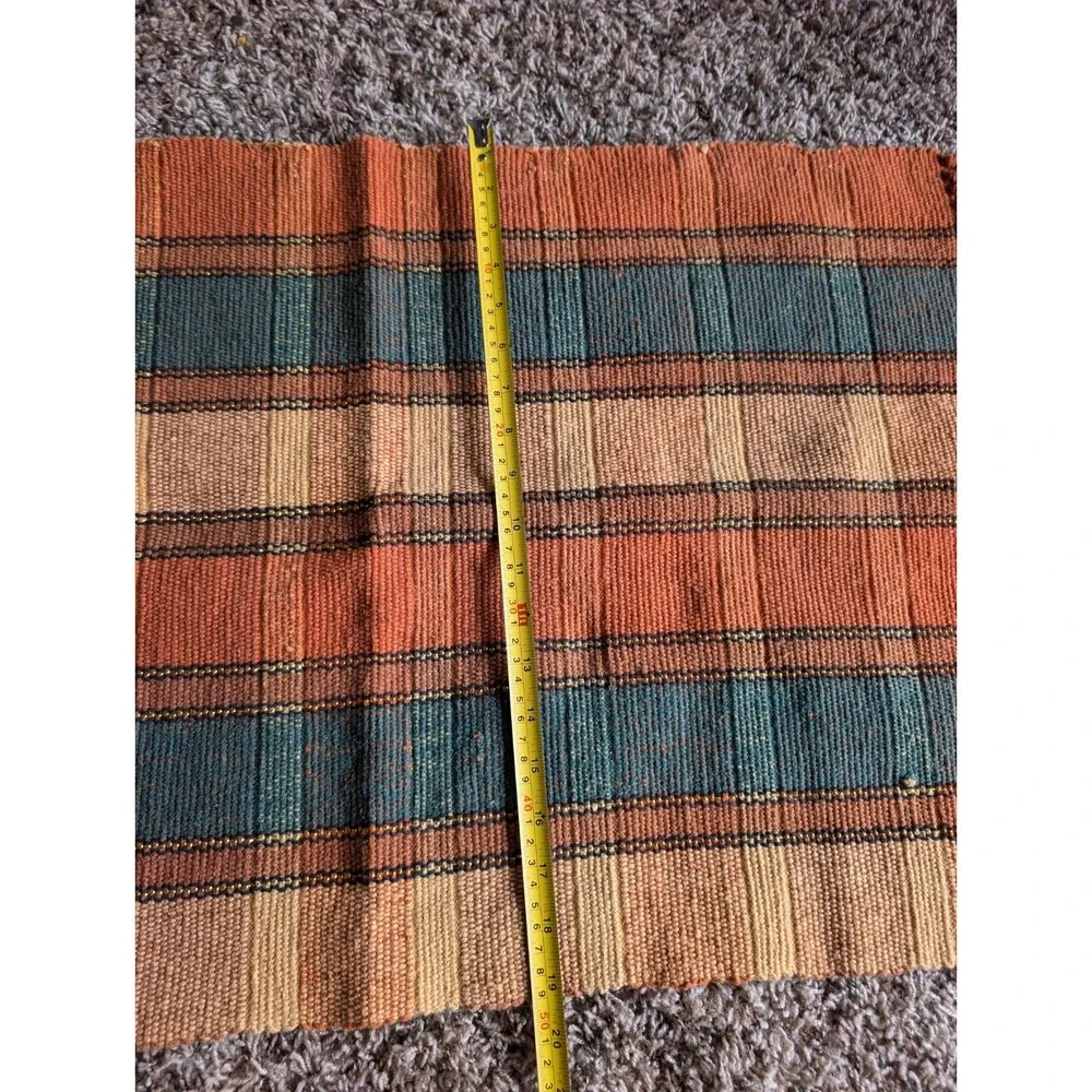 Woven Fall Table Runner With Fringe Edge‎ 29x19